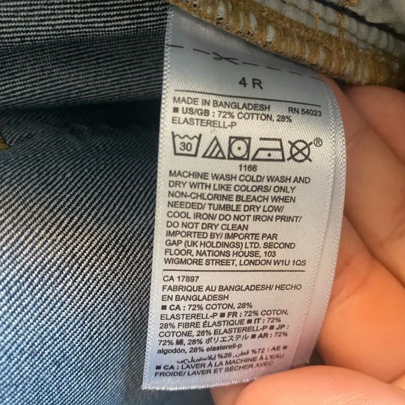 GAP "Real Straight" classic jeans - Size 4 - Picture 4 of 10